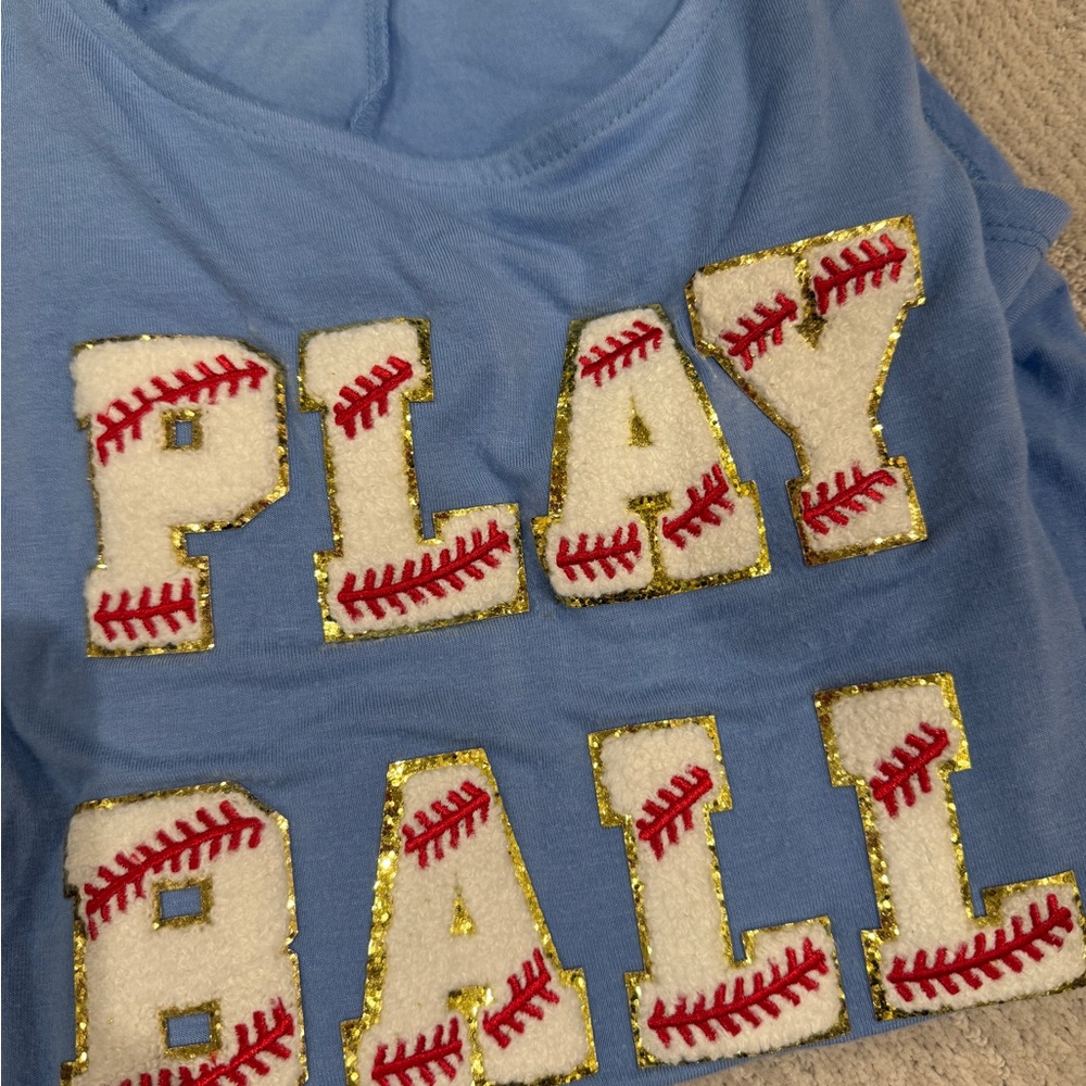 Baseball Graphic Tank Top - Picture 2 of 4